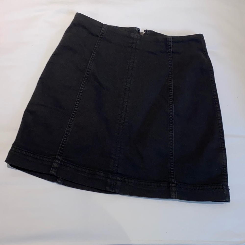 Black Free People Skirt